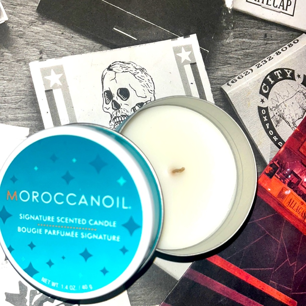 ☀️🕯️☀️• Moroccan Oil x Signature scent vibes • 🕯️☀️🕯️